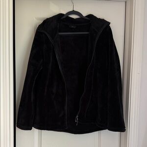 32 Degrees Women's Black Teddy Jacket